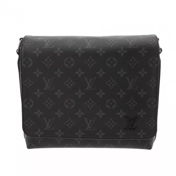 LOUIS VUITTON Monogram Eclipse District PM NV2 Black/Noir/Gray - Picture 1 of 14